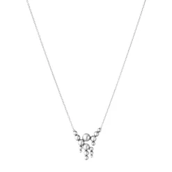 Georg Jensen – Moonlight Grapes chandelier halssmykke i sølv