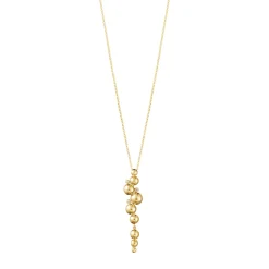 Georg Jensen – Moonlight Grapes halssmykke i gull med diamanter