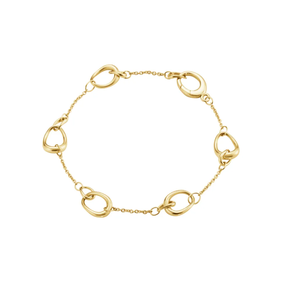 Georg Jensen – Offspring armbånd i 18k gult gull