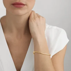 Georg Jensen – Offspring armring i 18k gult gull
