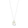 Georg Jensen – Offspring halssmykke i sølv og rosegull