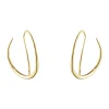 Georg Jensen – Offspring ørepynt i gult gull