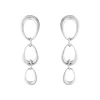 Georg Jensen – Offspring øreringer i sølv