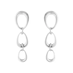 Georg Jensen – Offspring øreringer i sølv