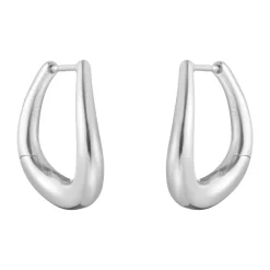 Georg Jensen – Offspring øreringer i sølv
