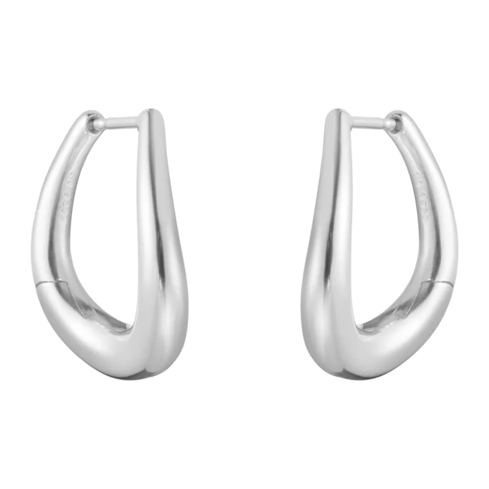 Georg Jensen – Offspring øreringer i sølv