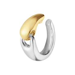 Georg Jensen – Reflect Earcuff i sølv og 18k gult gull
