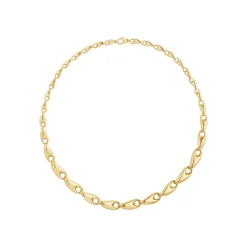 Georg Jensen – Reflect graduated halssmykke i 18k gult gull