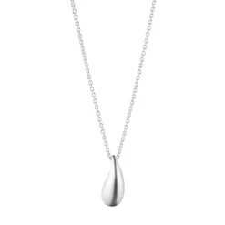 Georg Jensen – Reflect halssmykke i sølv – Medium anheng