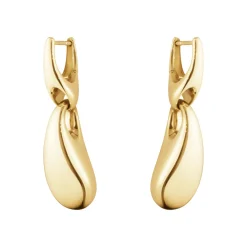 Georg Jensen – Reflect ørepynt i 18k gult gull