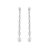 Georg Jensen – Reflect ørepynt i sølv – Ekstra lange