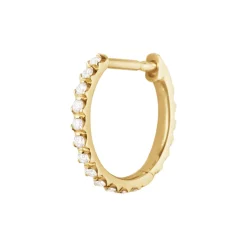 Georg Jensen – Signature collection creol i 18k gult gull med diamanter – Selges enkeltvis