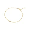 Georg Jensen – Signature collection armlenke i 18k gult gull med diamanter