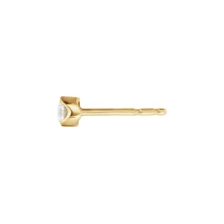 Georg Jensen – Signature collection solitaire ørepynt 0,10ct TW/VS
