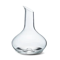 Georg Jensen – Sky vinkaraffel i glass og rustfritt stål