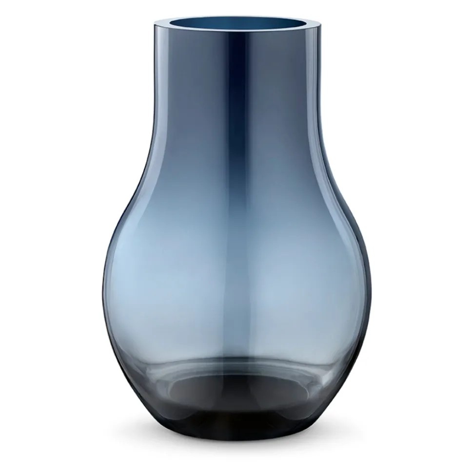 Georg Jensen- Cafu Glass Vase M, 30 cm høy