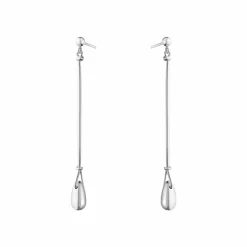 Georg Jensen Jewellery – Vivianna lang ørepynt i sølv