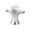 Georg Jensen Living – Bloom lysestaker i rustfritt stål, 2pk