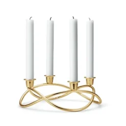 Georg Jensen-Adventsstake- Season- FORGYLDT overflate-BY MARIA BERNTSEN