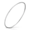 Gold by Frisenberg – Armring i hvitt gull – Matt – 2,2 mm bredde