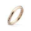 Gold by Frisenberg – Assymetrisk gullring – Polert overflate