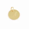 Gold by Frisenberg – Bokstavanheng i 14k gult gull, blank – 13mm