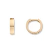 Gold by Frisenberg – Brede, små øreringer i gult gull – 11,5 mm diameter(bestselger)