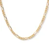 Gold by Frisenberg – Figaro kjede i gult gull – 50 cm/3,4mm bredt