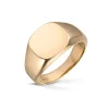 Gold By Frisenberg – Håndlagd Signetring – Gult gull – Med mulighet for gravering