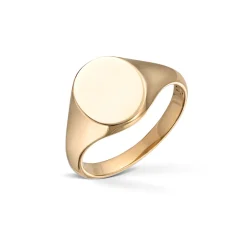 Gold By Frisenberg – Håndlagd Signetring – Gult gull – Med mulighet for gravering