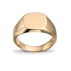 Gold By Frisenberg – Håndlagd Signetring – Gult gull – Med mulighet for gravering