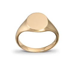 Gold By Frisenberg – Håndlagd Signetring – Gult gull – Med mulighet for gravering
