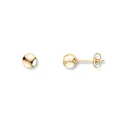 Gold by Frisenberg – Kuleørepynt i gult gull – 4 mm