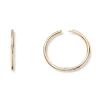 Gold by Frisenberg – Øreringer i gult gull – 16 mm diameter