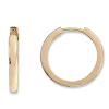 Gold by Frisenberg – Øreringer i gult gull – 20 mm diameter (bestselger)