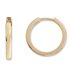 Gold by Frisenberg – Øreringer i gult gull – 20 mm diameter (bestselger)