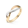 Gold by Frisenberg – ring i gult/hvitt gull