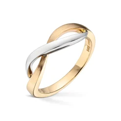 Gold by Frisenberg – ring i gult/hvitt gull