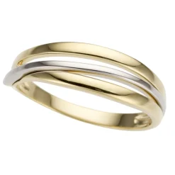 Gold by Frisenberg – ring i gult/hvitt gull