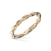Gold by Frisenberg – Ring i gult gull «tvunnet»