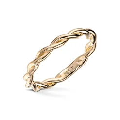 Gold by Frisenberg – Ring i gult gull «tvunnet»