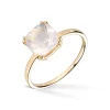 Gold by Frisenberg – Ring i gult gull med rosa kvarts