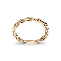 Gold by Frisenberg – Ring i gult gull «tvunnet»