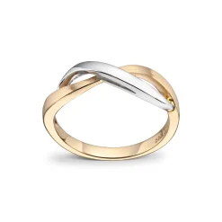 Gold by Frisenberg – ring i gult/hvitt gull