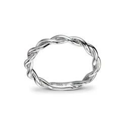 Gold by Frisenberg – Ring i hvitt gull «tvunnet»