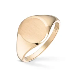 Gold by Frisenberg – Signetring i gult gull 14K
