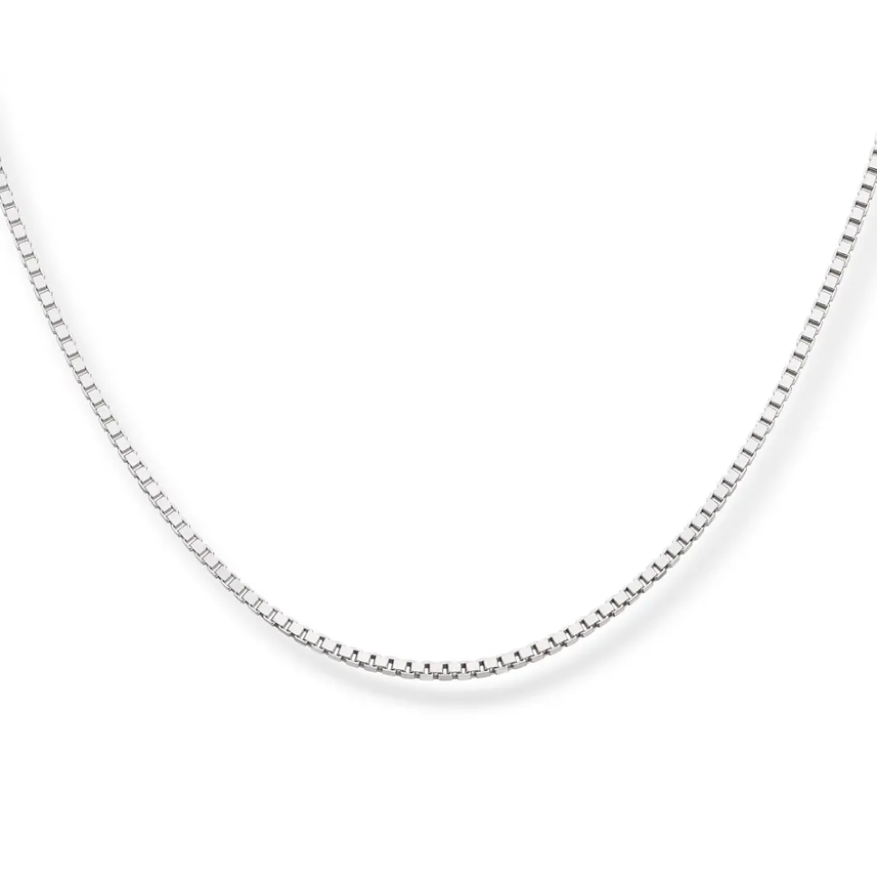 Gold by Frisenberg – Venetziansk gullkjede i 14k hvitt gull – 1,0 mm