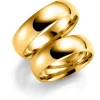Gult gull ring – 3 mm bredde