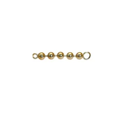 Heiring – Topp til armring og kjede, kuletopp 4mm