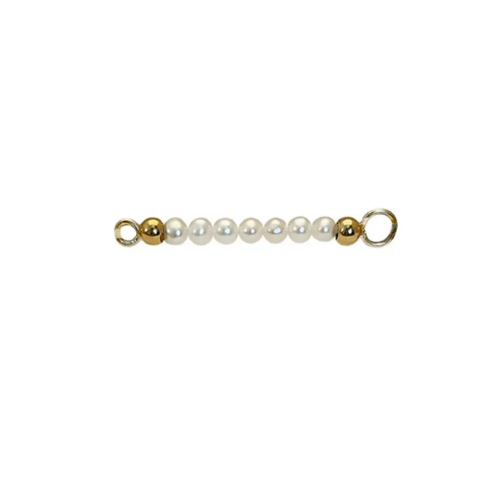 Heiring – Topp til armring og kjede, 3 mm perle